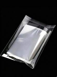 100pcs Clear Self-Seal OPP Bags/Gift Packaging Set - 2-13" S/M/L/XL, Self-Adhesive Dustproof Reusable For Gifts, Weddings, Birthdays, Jewelry, Candy, Toys, Clothes, DIY, Travel, Mailing - Ideal For Halloween, Christmas, Valentine's, Family Gatherings - Multiple Styles - View 3