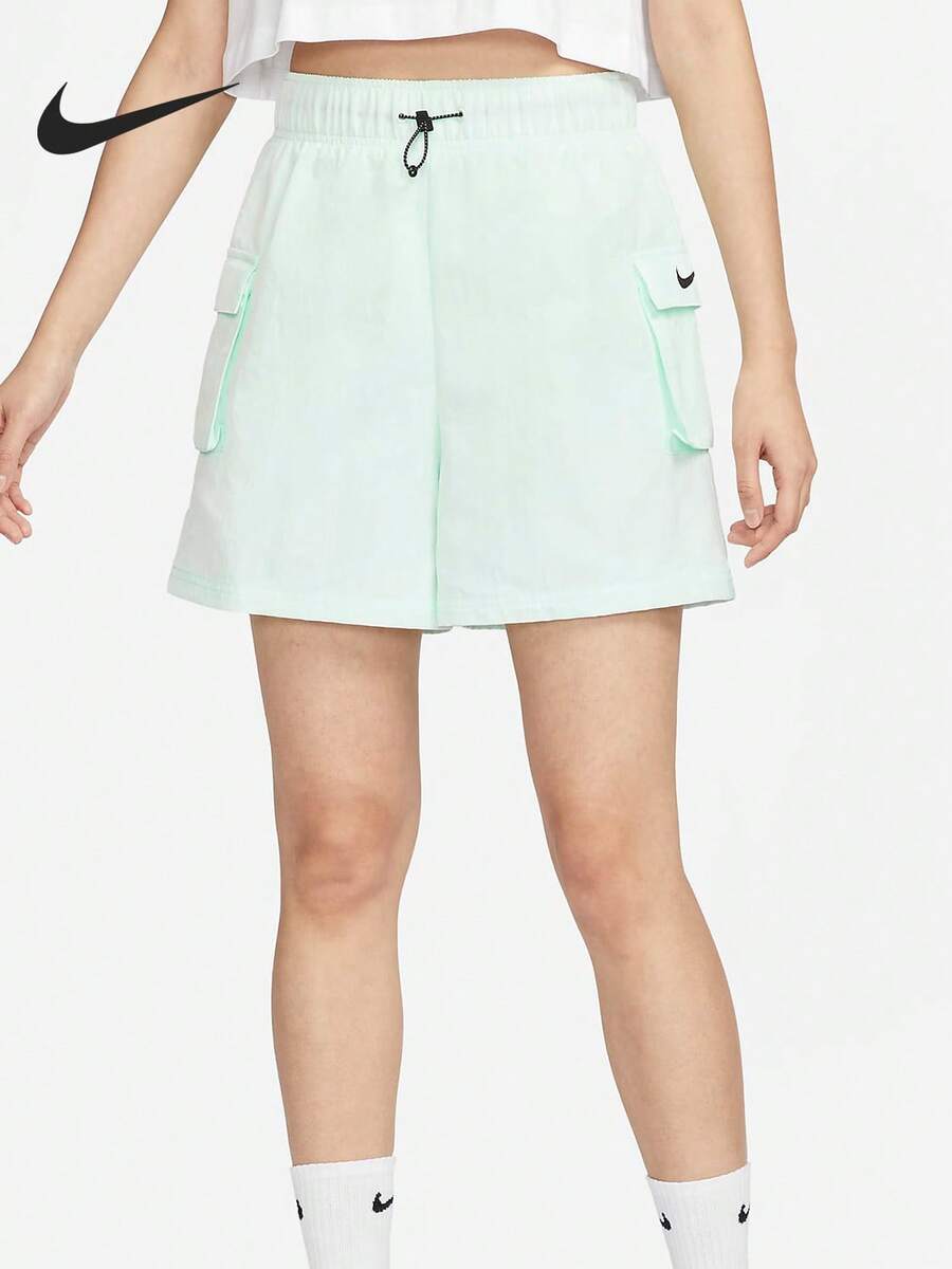 Nike 正品運動休閒女款高腰短褲 DM6248-394 - DM6248-394 - 查看 1