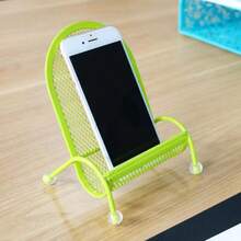 Stainless Steel Phone Stand (Heavy Base Design) – Adjustable Height, Ergonomically Designed For Bedside And Desktop Use, Securely Holds Smartphones, Tablets, Cameras, And Other Devices. - A - View 15