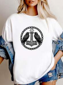 Women T-Shirts - White - View 1