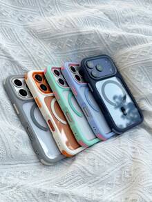 KOOLIFE 奢華防震磁吸透明壓克力手機殼，適用於 iPhone 17 Pro Max、16 Pro Max、15 Pro Max、13 Pro Max，高品質保護殼，支援無線充電 - 薄荷綠 - 查看 8