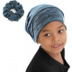 Niños Azul Negro
