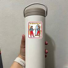 3 Inch "You Make Me Stressed" Sarcastic Humor Sticker, 90s Nostalgic Humorous Design, Suitable For Laptops, Notebooks, Water Bottles, Cups, Journals, Perfect Gift For Students, Teachers, Office Workers, Creative People, Millennials And Daily Chaos Survivors - Multicolor - View 5