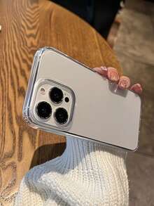 手機殼：5件組 TPU 軟透明手機保護殼，相容 iPhone 18/18 Pro/18 Pro Max/17/16/15/14/13/12/11 Pro Max/17 Air/16/15/14 Plus/13/12 Mini/X/Xs Max/Xr/8/7 Plus 背蓋 - 透明2 - 查看 4