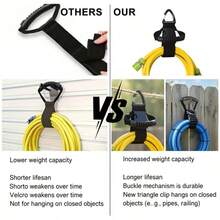 Heavy Duty Nylon Storage Strap With Handle And Hook, Adjustable Rope Hose Organizer, Suitable For RV Garage - Hose Strap - View 8