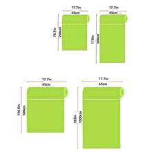 1 Roll Transparent Heat-Resistant Oil-Proof Kitchen Sticker, Removable Protective Film, Anti-Stain Anti-Scratch, Suitable For Home Walls, Tiles, Stoves, Desktops, Furniture Protection Wallpaper - A - View 4