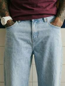 Men Pants - Baby Blue - View 4
