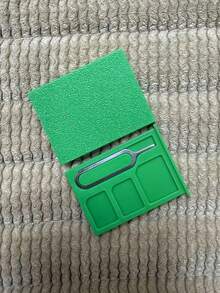 SIM Card Holder, Compact And Portable, Shockproof And Dustproof, Safely Store SIM Cards And TF Memory Cards, Phone Digital Accessories, 3D Printed Portable SIM Card Storage Box, Safely Store Phone Memory Cards, Compact And Shockproof - Multicolor - View 3
