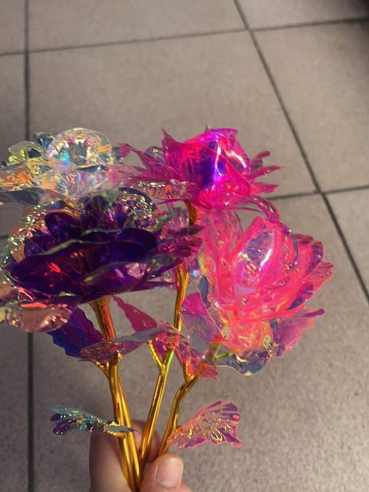 永生花人造玫瑰花束，適用於七夕節、情人節、生日和聖誕節禮物 - 仿真花 - 查看 11