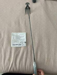 1pc Silver Large Stainless Steel Home Tool, Household Gadget, Outdoor Garden Tool, Lightweight And Convenient, Stainless Steel Garden Weeding Tool, Non-Slip Handle Design, Handheld Use, Maintain Garden And Lawn, Sturdy Manual Weeding Tool, Perfect For Removing Stubborn Weeds - Large - View 12