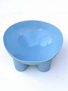 1pc Macaron Elephant Leg Neck Protection Cat Food Bowl Anti-Tip Pet Bowl, Multiple Colors Available, Beautiful Colors - 300ml - View 11