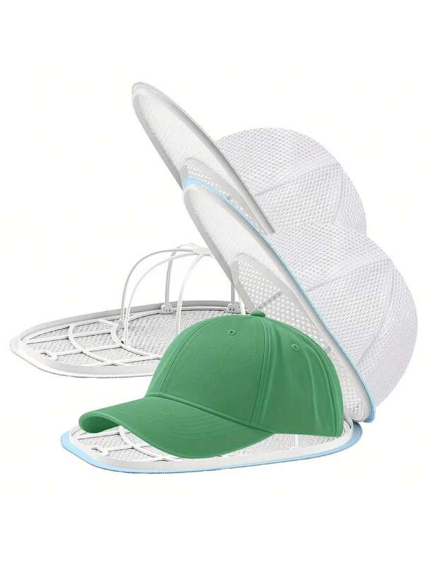 Hat Cleaning Bag And Rack, Baseball Cap Cleaning Bag - Baseball Cap Cleaner, Hat Storage Rack, Washing Machine Hat Cleaning Bag, Baseball Cap Cleaning Cage, Machine Washable Hat Laundry Bag - Made Of High-Strength Mesh And Durable Fabric, Equipped With Hanging Drying System, Anti-Deformation Design, Suitable For Baseball Caps/Tennis Caps, Space-Saving, Can Be Used In Washing Machine And Dryer, Suitable For Washing Machine (Black) - Ideal Choice For Sports