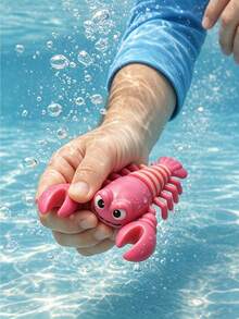 4pcs Water Sports Toys (2 Turtles + 2 Lobsters, Random Colors) All Sink In Water. Swimming Pool Diving Set, Diving Pool Toys, Bathtub Toys, Swimming Pool Toys, Swimming Toys, Suitable For Diving Sports And Breath-Holding Practice, Summer Beach Water Games, Birthday Gift, Water Party Entertainment - Multicolor - View 6