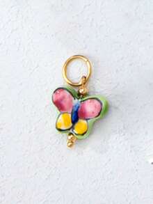 Mixed Color Ocean Animal Floral Fruit Shaped Pendants DIY Earrings Bracelets Necklaces Jewelry Making Accessories - Multicolor - View 5