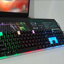 1pcs Multi-Color RGB Wired USB Mouse, Keyboard And Mouse, Keyboard, PC Gaming, Office Desk Accessories For Desktop Laptop - View 8