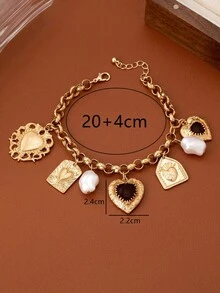 1pc Bohemian Vintage Elegant Casual Fashion Versatile Women's Bracelet - Multicolor - View 5