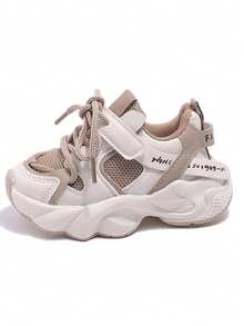 2026 New Hot-Selling Unisex Baby Walking Sports Shoes, Soft, Comfortable, Lightweight, Suitable For Multiple Occasions, Convenient Hook And Loop Closure - Khaki - View 5
