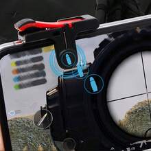 D9 Mobile Game Controller Buttons, Mobile Gamepad Auxiliary Shooting Game Controller Buttons, Delta Force Auxiliary Shooting Shortcut Game Buttons - Multicolor - View 4