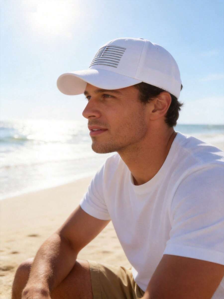 2026 World Cup National Team Baseball Cap Men American Flag Embroidered Baseball Cap Outdoor Sun Protection Baseball Hats Trip Beach Sports Daily Wear - Multicolor - View 1