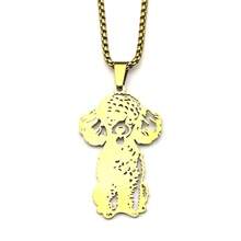 Teddy Poodle Dog Chain Women Men Stainless Steel Silver Color Lovely Puppy Animal Doggy Hiphop Clavicle Pendant Jewelry Decor - Necklace - View 6