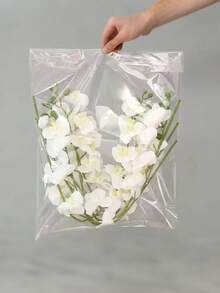 1 Peça Ramo Artificial Grande de Orquídea Phalaenopsis, Arranjo Floral para Decoração de Casa, Decoração de Casamento, Suprimentos para Festa de Festival, Haste de Orquídea Falsa Branca Premium com Toque Real, Spray de Orquídea Flexível e Dobrável com Botões Naturais, Ramo de Orquídea Artificial Sem Manutenção para Mesa de Jantar, Lobby de Hotel, Centro de Casamento, Decoração de Interiores Minimalista e Presente Ideal, Decoração de Casa, Decoração de Quarto - Branco - Visão 6