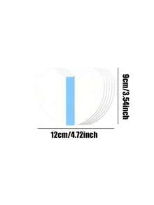 1/10/30pcs Outdoor Invisible Beauty Face Training Patches, Ultra-Thin Invisible Facial Training Tape, Trimmable, Universal For All Face Shapes, Outdoor Sports, Daily Outings, Portable, Multi-Functional Invisible Patches, Summer Style, All-Season Use - Transparent - View 5