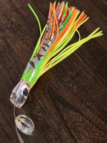 GOTURE 1pc 107g/3.77oz Octopus Soft Bait Lure With Skirt Tail, Trolling Fishing Lure, Multiple Colors Available, Suitable For Freshwater And Saltwater - Multicolor - View 7