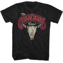 Camiseta negra con logotipo de calavera de Charlie Daniels Band - Negro - Ver 1