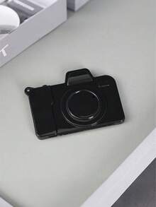 3/1pc Camera-Shaped Compact SD Card Storage Box, SD DSLR Camera Packaging Storage Box, White Memory Card Storage Plastic Box Phone Storage Card Protective Case, Portable Travel Electronic Accessories Card Holder, Camera Storage Card Storage Device, Dual Card Slot Plastic Protective Cover - Multicolor - View 8