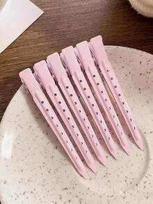1/5/12/24pcs Hair Clip Set - Crocodile Clips, Suitable For Long Curly And Thick Hair - Multicolor - View 5