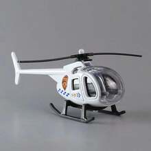 Best-Selling Realistic Alloy Helicopter Model, Multiple Colors Available, Q-Version Miniature Metal Helicopter Toy, Desktop Ornament, Suitable For Office And Home Decor, Aircraft Model - Multicolor - View 8