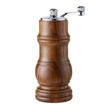 1 pièce/2 pièces/3 pièces Moulin à poivre manuel, moulin à épices en bois pour poivre, sel de mer, moulin à assaisonnement de cuisine - Multicolore - Voir 12
