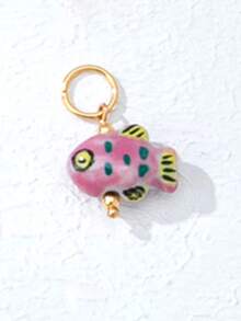 Mixed Color Ocean Animal Floral Fruit Shaped Pendants DIY Earrings Bracelets Necklaces Jewelry Making Accessories - Multicolor - View 13