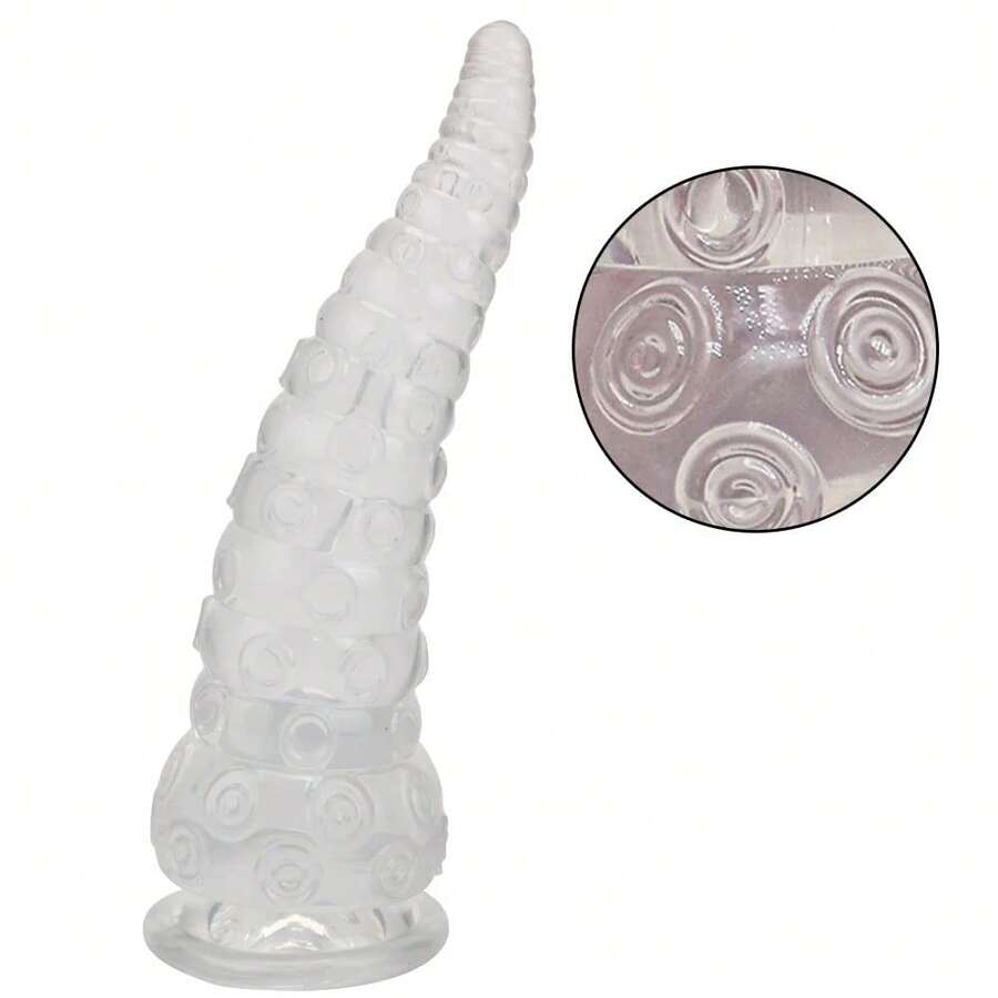 Fierce Horse Dildo Realista de Tentáculo de Polvo com Plug Anal e Expansor de Bumbum com Ventosa Grande, Brinquedo Sexual Peniano para Homens e Mulheres, Dilatador Anal e Massageador de Próstata, 4 Tamanhos Disponíveis, Adequado para Iniciantes e Usuários Avançados, Masturbador, Brinquedo e Jogo Sexual Adulto - Tamanho Único - Visão 1