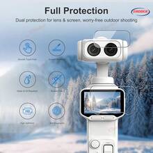 1-3 piezas Protector de pantalla fácil de instalar para Insta360 Luna Ultra Vidrio templado para Insta360LunaUltra LunaUltra Película protectora - Ver 2