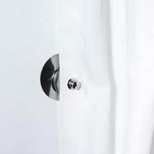 12/4pcs Magnetic Curtain Clips - Light-Blocking & Wind-Proof, Suitable For Fixing Curtains Or Shower Curtains To The Wall, Magnetic Shower Curtain Clips Prevent Water Leakage, Bathroom Curtain Clips, Light-Blocking Clips, Anti-Flutter Clips, Gap-Sealing Magnetic Clips, No Tools Required, No Drilling, Reusable - Multicolor - View 8