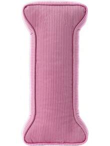 Almohada de felpa con letra rosa, almohadas decorativas con forma de letra inicial de pana, almohadas de letras del alfabeto inglés de la A a la Z para decoración de sofá, recámara, sala de estar (S) - E - Ver 10