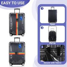 Cosmetic Travel Packing Organizer - Black Border - View 4