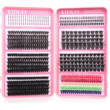 YIDUO 645 Pcs DIY Eyelash Extension Kit Bulu Mata dalam 8 Gaya: Bulu Mata Berkilau, Bulu Mata Bawah, Bulu Mata Bervolume 40P/60P/80P, Bulu Mata Tengah Alami, dan Bulu Mata Berwarna untuk Tampilan Dramatis dan Bervolume, Aplikasi Makeup Sehari-hari, Sempurna untuk Pesta Liburan - MultiWarna - View 9