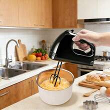 7-Speed 100W Electric Hand Mixer – Multifunctional Mixer For Baking And Cooking - View 9