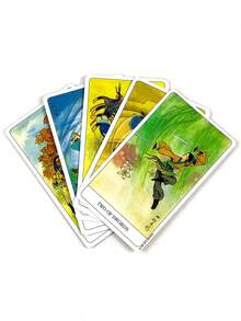 Kartu Tarot Cina yang Sempurna untuk Penemuan Diri, Ramalan, dan Latihan untuk Pemula. Siap untuk dijadikan Hadiah. - MultiWarna - View 6