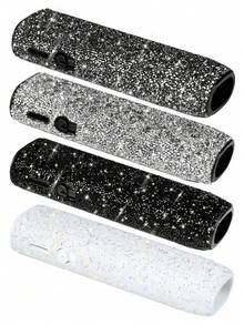 1SET Multi-Color Luxury Full Rhinestone Portable Shockproof Electronic Cigarette Protective Case Soft Shell Case FOR IQOS ILUMA I ONE, International Design Master Jack Pang Used Approximately 8000 Grade A Artificial Rhinestones To Create A 360° Full Body Lambertian Reflective Luxury Effect, Suitable For Daily Use Or As A Gift For Mom, Girlfriend, Boyfriend, Lover - Diamond Version - View 2