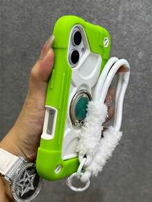 Fluorescent Green + Lanyard