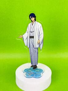 The New Prince Of Tennis Ryoma Echizen Kimono Sakura Acrylic Standee, Cute Character Display Stand, Manga Merchandise, Creative Gift, Handmade Craft, Office Supplies, Desktop Decor, Gift For Girls - A - View 7