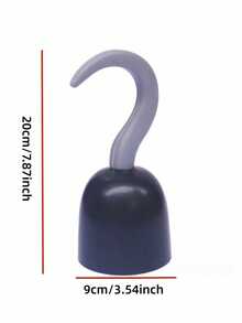 1pc/Set Pirate Hook Halloween Pirate Hook Decorative Prop, Ghost Festival Activity Costume Party Performance Dress-Up Accessory - A - View 6