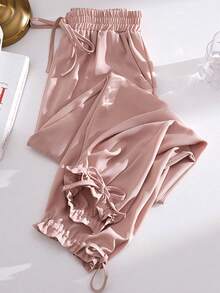 Women Pants - Apricot - View 2