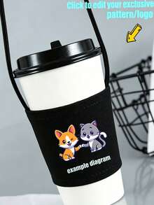 Sarung Gelas Kustom 550ml-1500ml, Sarung Gelas Portabel dengan Nama/Pola yang Dipersonalisasi, Aksesori Luar Ruangan Sarung Gelas Kustom Individual, Multifungsi, Dekoratif, Dapat Digunakan Kembali, Modis, Berkualitas Tinggi, Berwarna-warni, Mode Modern, Dapat Disesuaikan, Dipersonalisasi, Unik, Hadiah Ideal untuk Pria, Hadiah Ideal untuk Wanita, Pacar, Ayah - MultiWarna - View 6