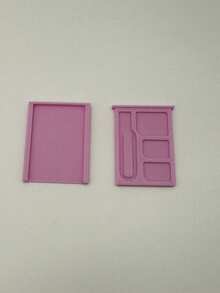 SIM Card Holder, Compact And Portable, Shockproof And Dustproof, Safely Store SIM Cards And TF Memory Cards, Phone Digital Accessories, 3D Printed Portable SIM Card Storage Box, Safely Store Phone Memory Cards, Compact And Shockproof - Multicolor - View 6