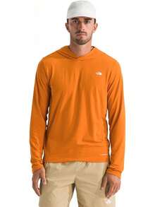 THE NORTH FACE Men's Adventure Sun Hoodie |   Light & Breathable With Upf 40+ Sun Protection & 3-Piece Hood-Father's Day P4BT - Desert Stone - View 9