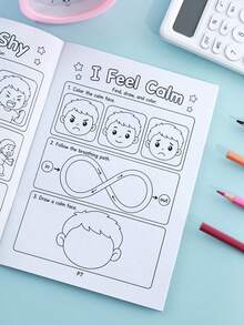 Buku Pengenalan Emosi Anak, Buku Bergambar Ekspresi Emosi Edukatif Pendidikan Awal, Materi Pendukung Kembali ke Sekolah, Buku Bacaan, Hadiah Kecil untuk Guru di Kelas, Meningkatkan Kemampuan Memahami dan Mengekspresikan Emosi - MultiWarna - View 4